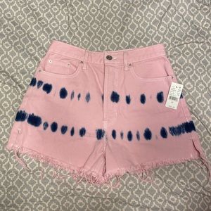 Pacsun High Rise Jean Shorts